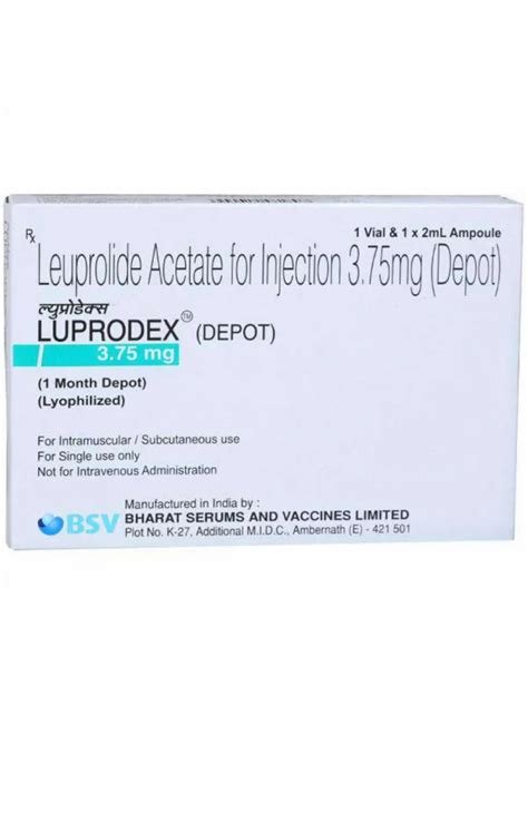 Luprodex Depot 3.75mg Injection