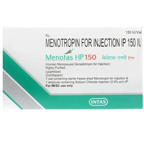 Menotas HP 150IU Injection