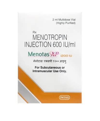 Menotas XP 1200IU Injection