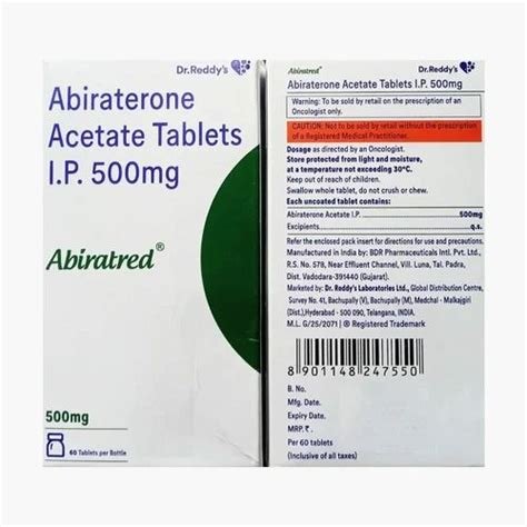 Abiratred 500mg Tablet 20'S
