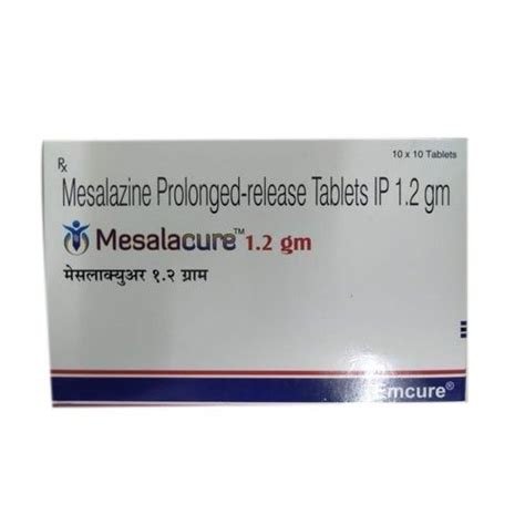 Mesalacure 1.2gm Tablet
