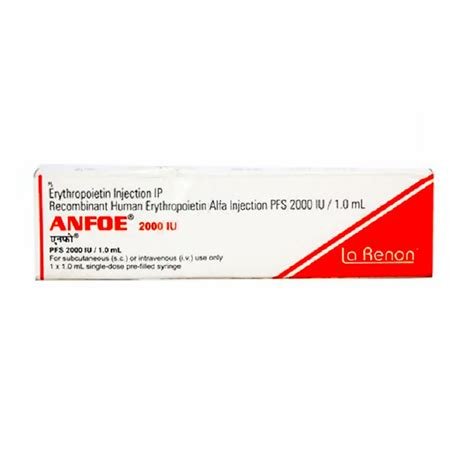 Anfoe 2000 IU Injection
