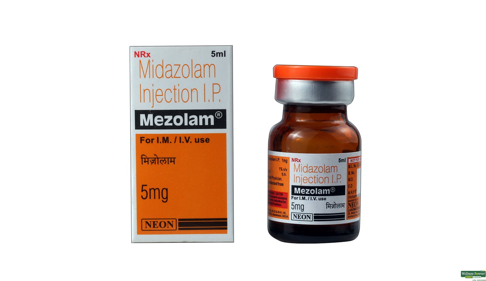 Mezolam 5mg Injection