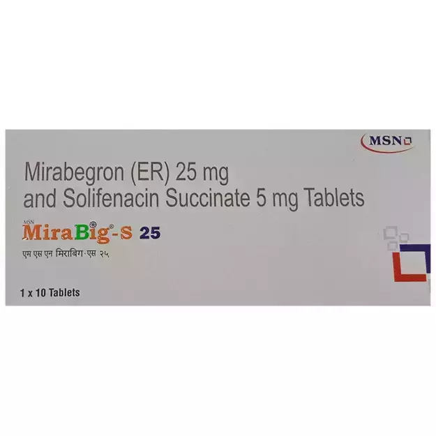 MiraBig S ER 25mg Tablet