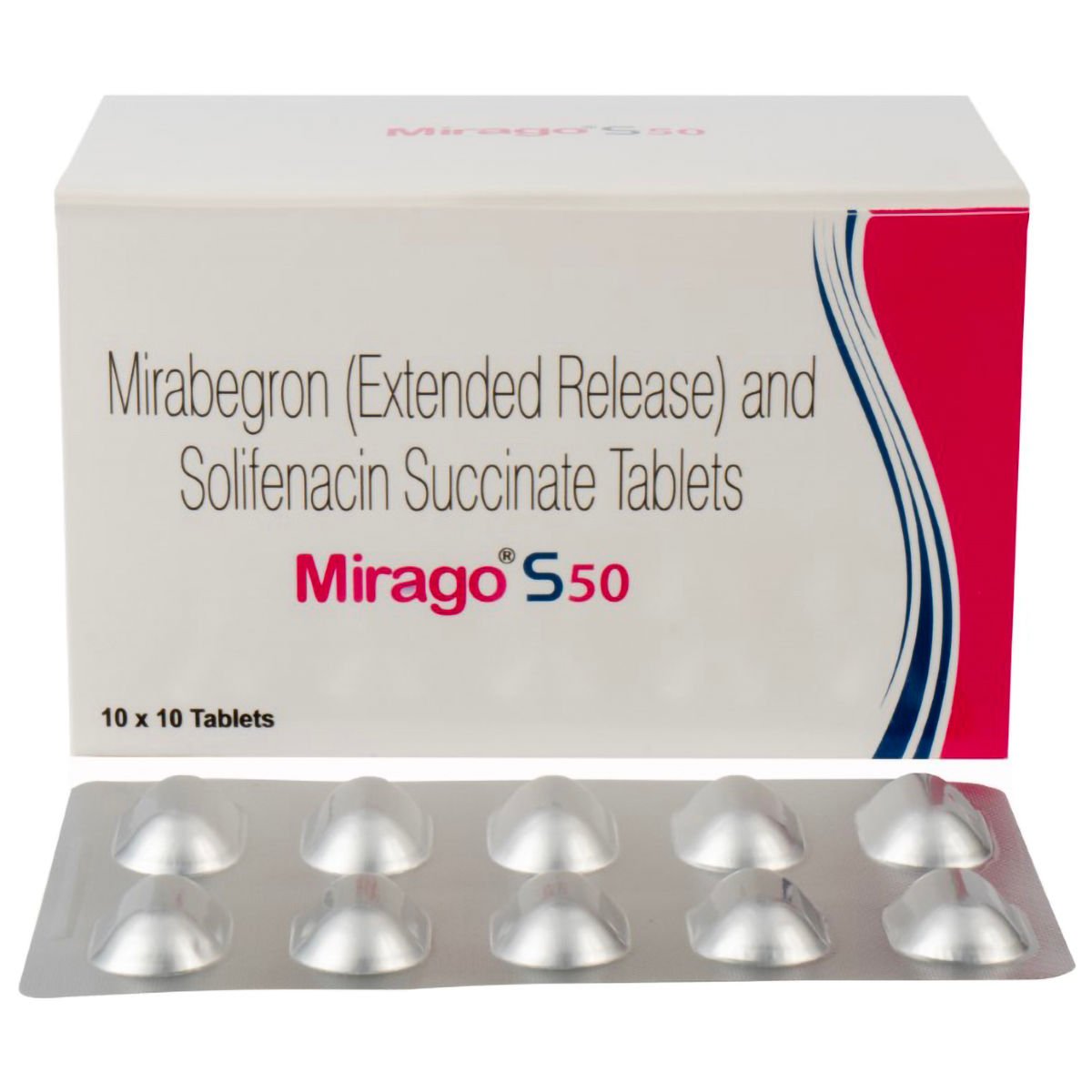 Mirago S  50mg Tablet