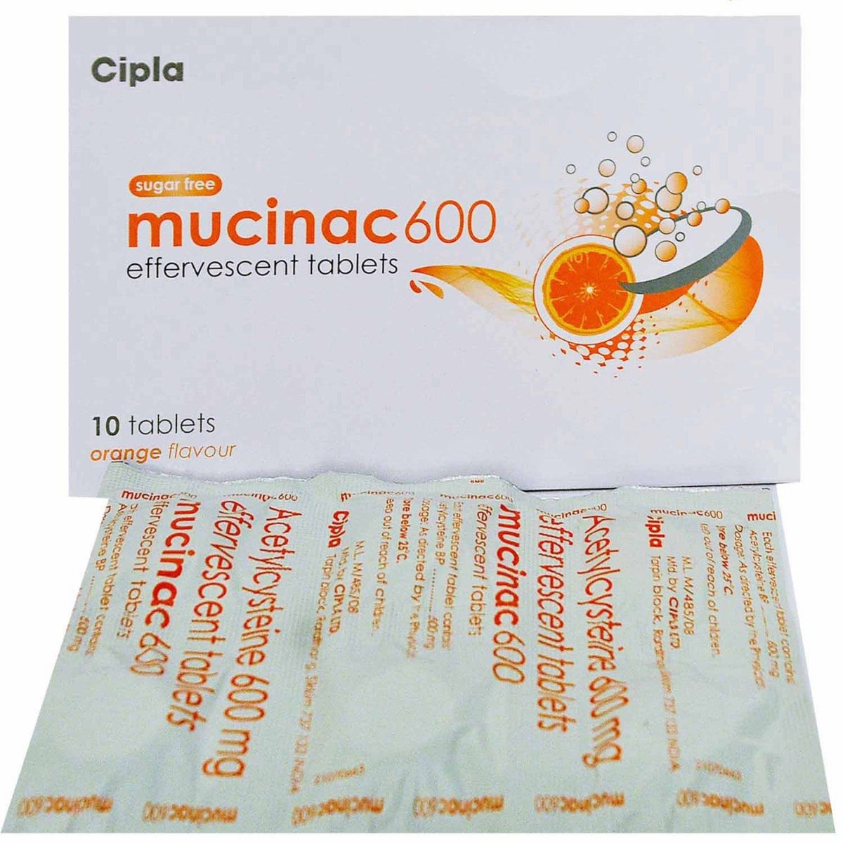 Mucinac 600mg Tablet