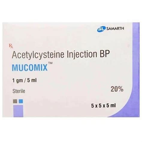 Mucomix 1gm Injection