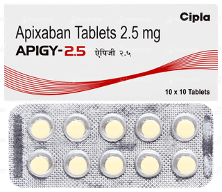 Apigy 2.5mg Tablet