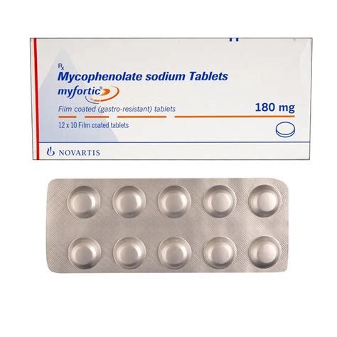Myfortic 180mg Tablet
