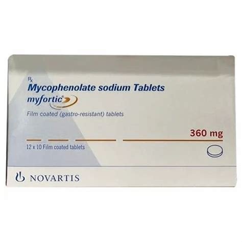 Myfortic 360mg Tablet