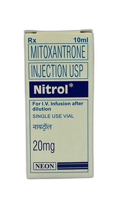 Nitrol 20mg Injection