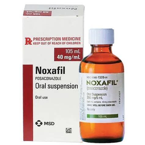 Noxafil 40mg Syrup