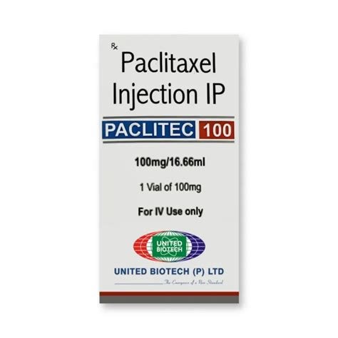 Paclitec 100mg Injection