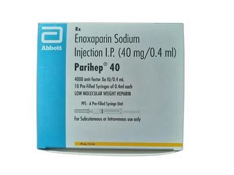 Parihep 40mg Injection