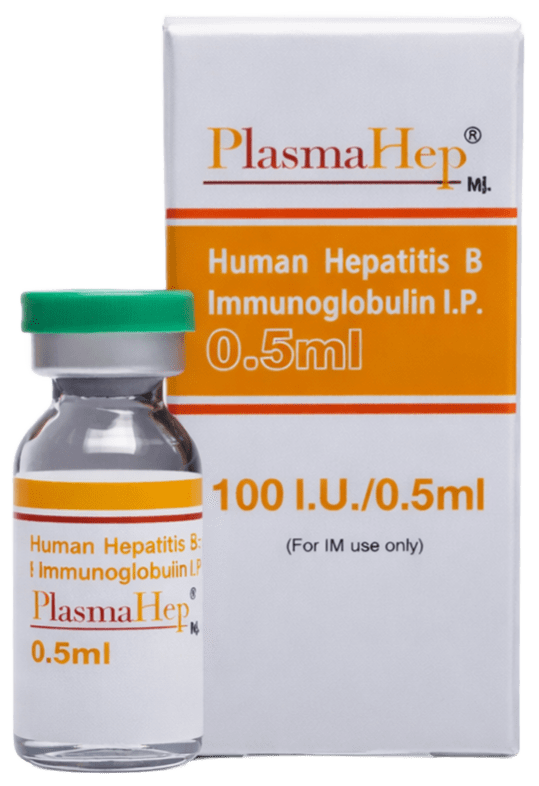 Plasmahep 100IU Injection 0.5ml