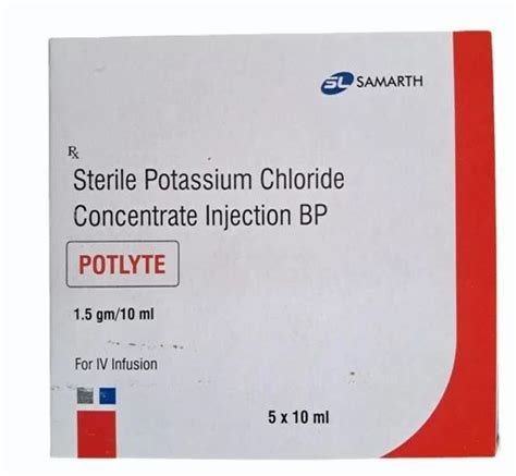 Potlyte 1.5gm Injection 10ml