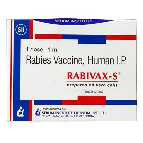 Rabivax S Vaccine