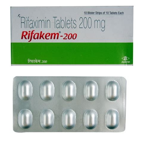 Rifakem 200mg Tablet