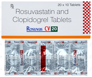 Rosuvas CV 20mg Tablet