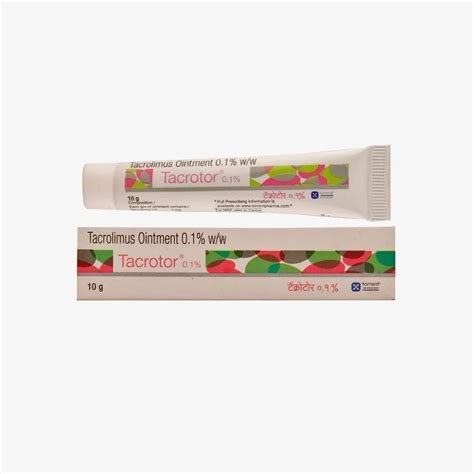 Tacrotor 0.1% Ointment 10gm