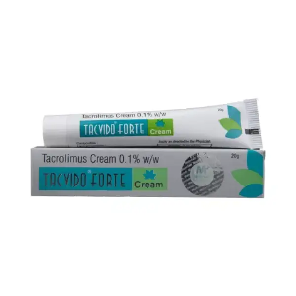 Tacvido Forte 0.1% Cream 20gm