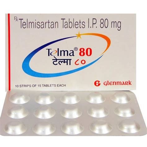 Telma AM H 80mg Tablet