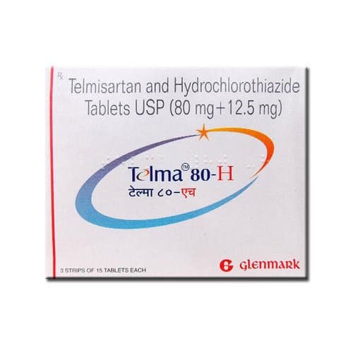 Telma 80 H Tablet 15's