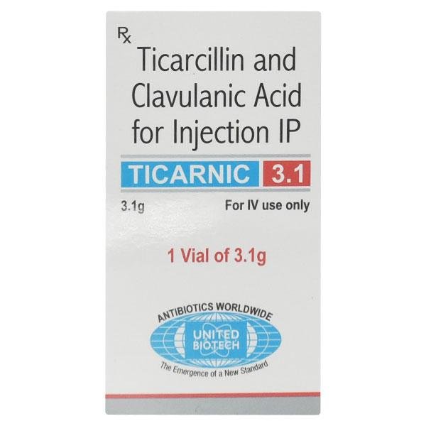 Ticarnic 3.1gm Injection