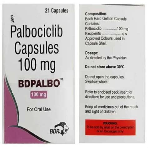 Bdpalbo 100mg Capsule