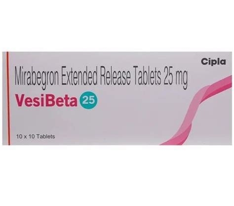 Vesibeta 25mg Tablet