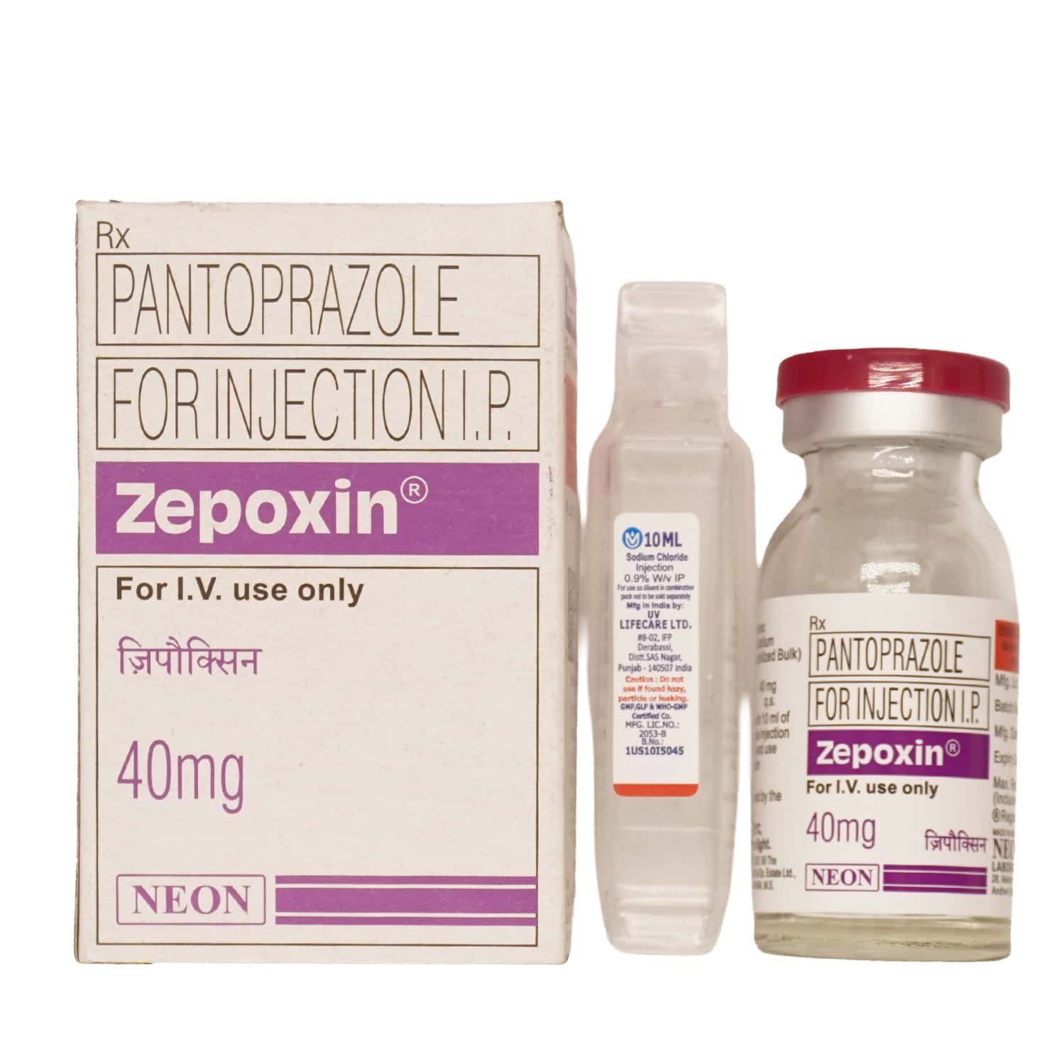 Zepoxin 40mg Injection
