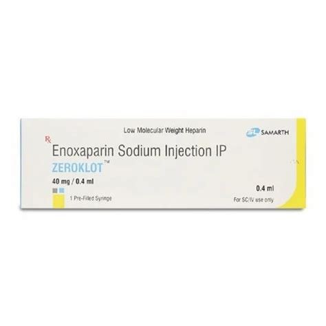 Zeroklot 40mg Injection