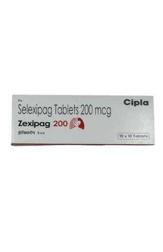 Zexipag 200mcg Tablet