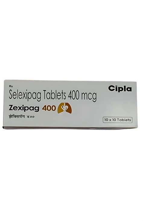 Zexipag 400mcg Tablet