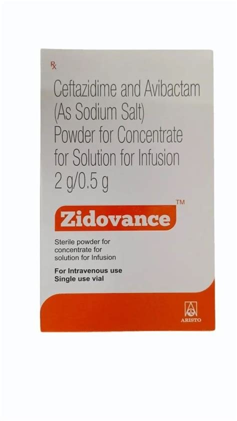 Zidovance 2.5gm Injection