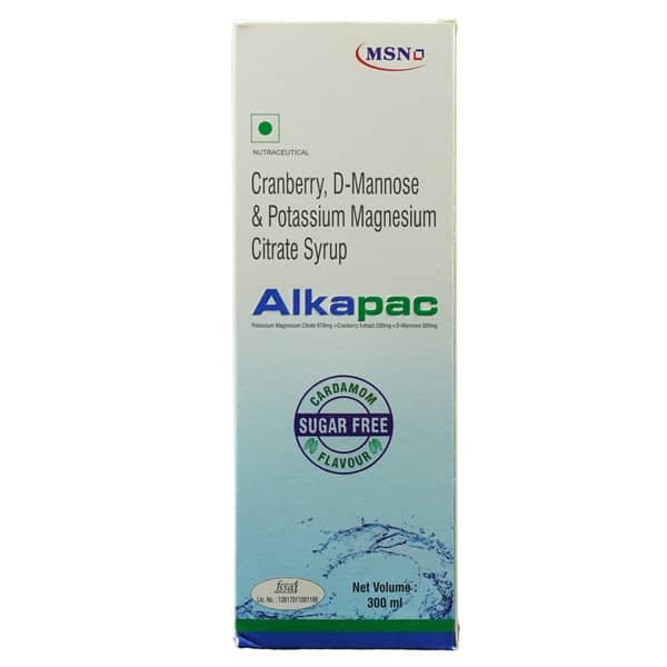 Alkapac Cardamom Sugar Free Syrup 300ml