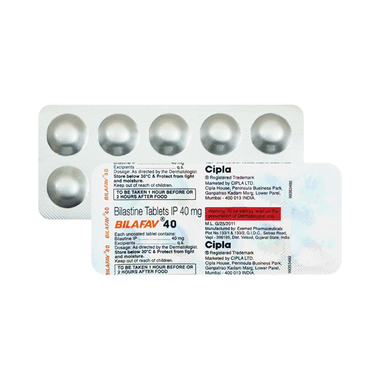 Bilafav 40mg Tablet