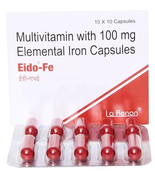 Eido FE 100mg Capsule