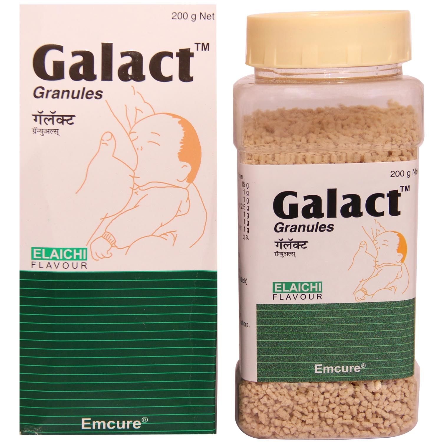 Galact Granules Elaichi Flavour 200gm