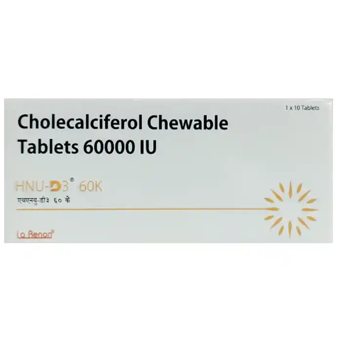 HNU D3 60K Tablet (Chewable)