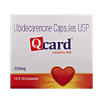 Qcard 100mg Soft Gelatin Capsule