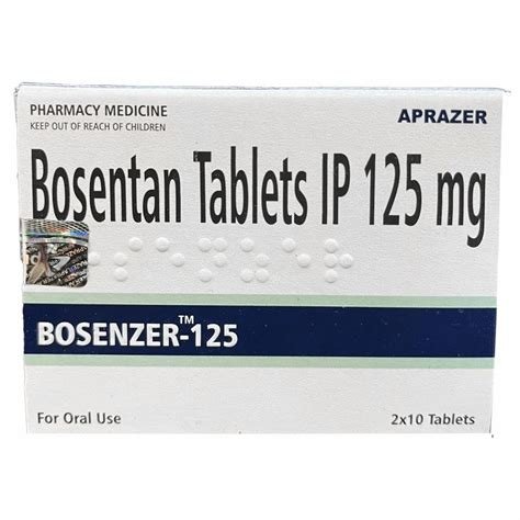 Bosenzer 125mg Tablet