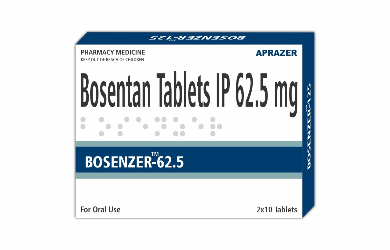 Bosenzer 62.5mg Tablet